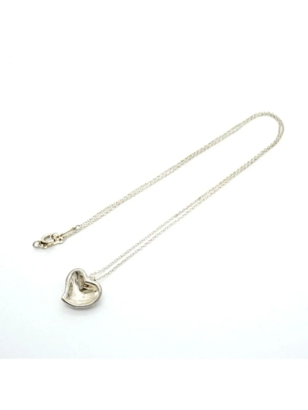 Tiffany & Co Necklace Full Heart 925 Sterling Silver